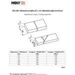 HCS-508 * Adjustable angle cut-off saw