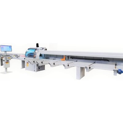 TRGSI 8500 AP * Angled cut-off saw with pusher and boring groupe