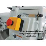 FR-12H-PGF-600 * Straight line rip saw with pneumatic guide fence