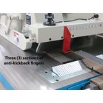 FR-12H-PGF-600 * Straight line rip saw with pneumatic guide fence