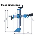 FS-032U * Universal floor boring machine, movable head