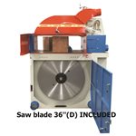 HCS-36L -Cut-off saw 36'' - Blade at the left side