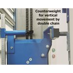 ORCA 1550S-DRHC * Vertical panel saw with scoring and digital readout for horizontal cut