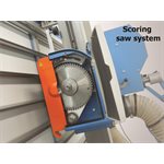 ORCA 1550S-DRHC * Vertical panel saw with scoring and digital readout for horizontal cut