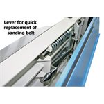 PW-120E * One (1) station oscillation belt sander