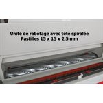 244PC * Raboteuse sableuse 43" / Série 200