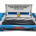 A1-24 * Raboteuse 24" à tête hélicoïdale
