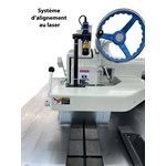 FR-14PGF * Déligneuse simple avec guide pneumatique