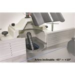 HC-512TSBW-CE-600 * Toupie avec arbre à inclinaison inversée 1-1 / 4" - Type CE