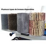 HC300 / OB / 2X3.6 * Rusticatrice 12" une (1) face, deux (2) têtes, oscillante