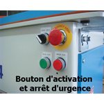 JS-14HC-600 * Scie à lames jumelées avec presseurs pneumatiques horizontaux (Coupe à 45°)