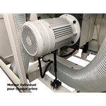 MD-326 * Raboteuse double face avec déligneuse multiple