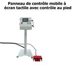 MRS-340M2-INF3 * Déligneuse à deux (2) lames mobiles / Table d'entrée 3 M