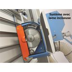 ORCA 1550S-P * Scie à panneaux verticale avec inciseur (Premium)