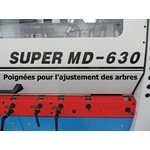SUPER-MD-630-8 * Moulurière six (6) têtes-cotés 200 mm