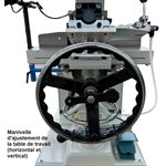 TC-105-230 * Mortaiseuse à bédanes hydraulique