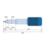 FS-032K * Floor boring machine, immovable head - Base K